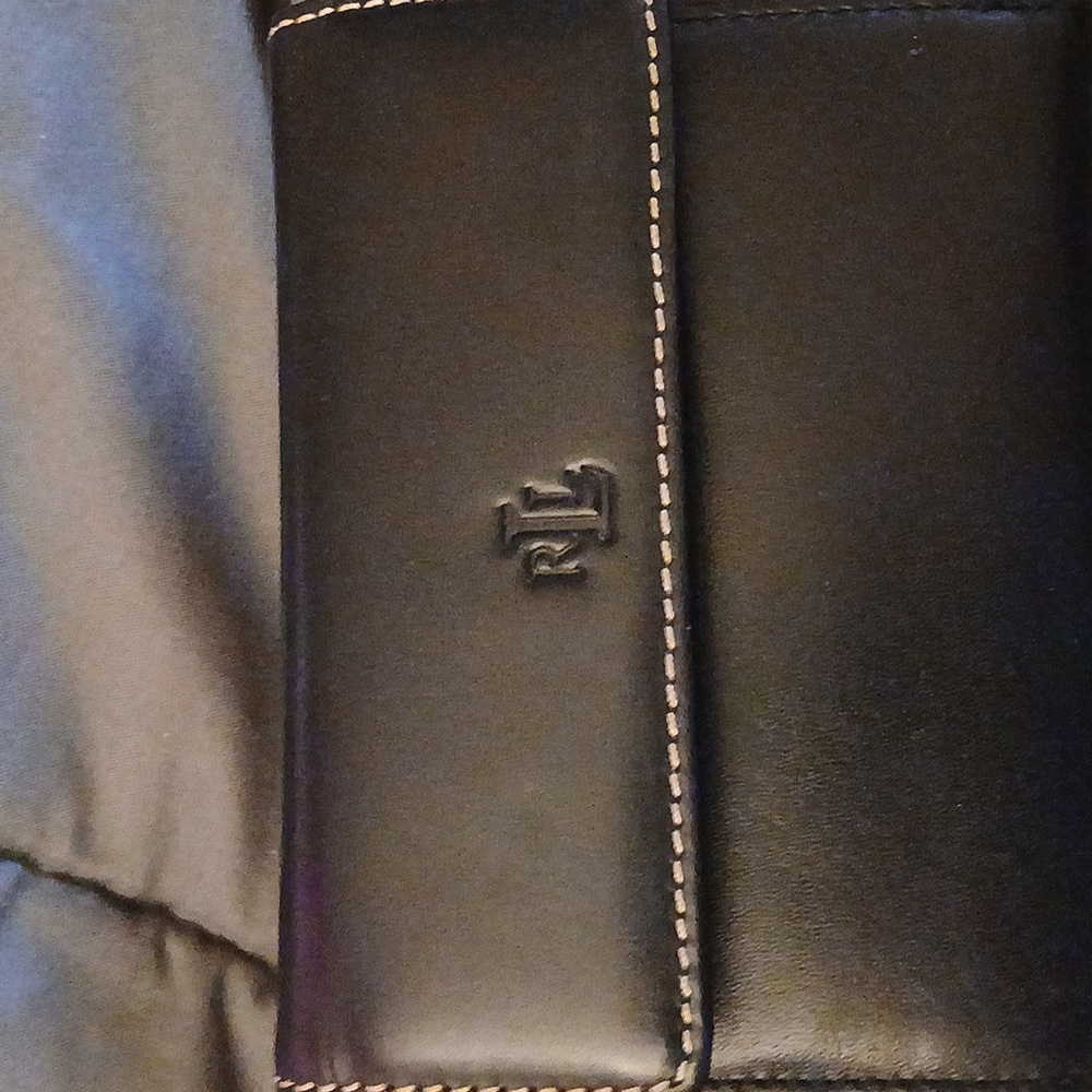 Ralph Lauren tri fold wallet